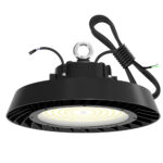 100W 150W 200W 240W 140lm/w 1-10v DIM 6ft power cord Glass Lens Led Ufo High Bay Light SOSEN Driver ETL DLC Listed 5 Year Warranty
