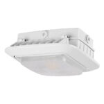 IP65 30W 50W Square LED Canopy Lights White Ceiling Lights for Parking Garage/Gas Station - Image 5