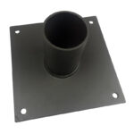 Parking lot light 180° Wall Mount Bracket with 2-3/8" O.D. Tenon for LED shoebox light