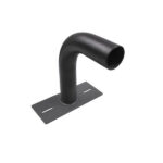 Parking lot light 90° Wall Mount Bracket with 2-3/8" O.D. Tenon for LED shoebox light