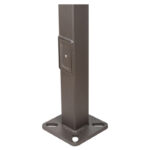 Parking lot light Square/Round Steel/Aluminum Poles for LED shoebox light 10-30ft available