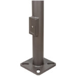 Parking lot light Square/Round Steel/Aluminum Poles for LED shoebox light 10-30ft available - Image 2