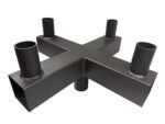 Parking lot light Quad 90° Horizontal Tenon Adaptor for LED shoebox light