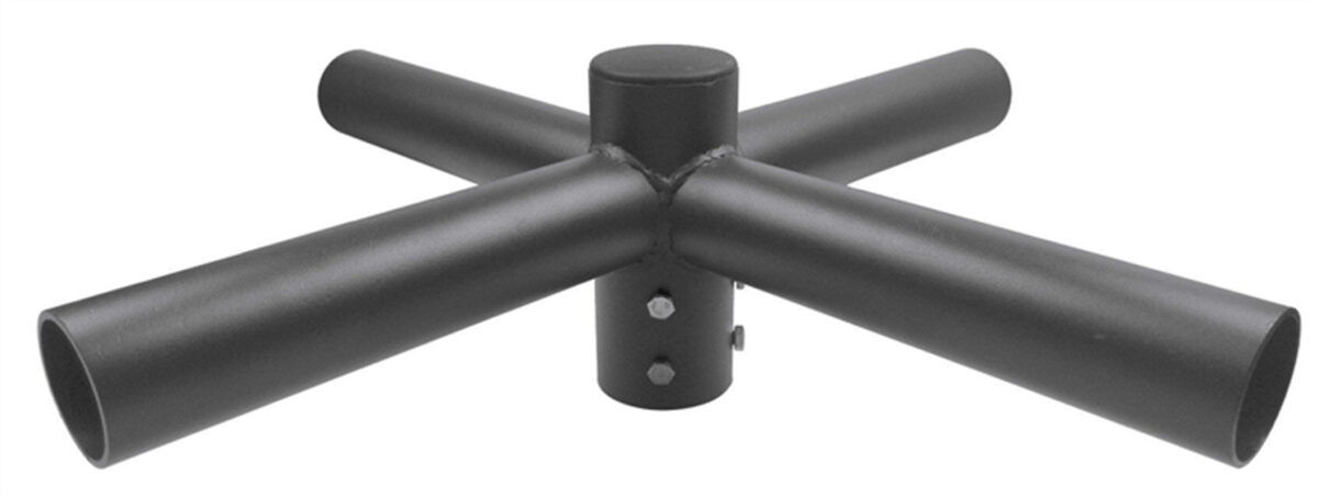 SB2.5QD90-D Parking lot light Quad Spoke Bracket 90° Arms for LED shoebox light - Image 1