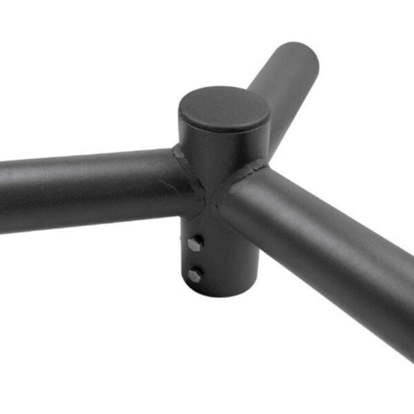 Parking lot light Triple Spoke Bracket 120° Arms for LED shoebox light