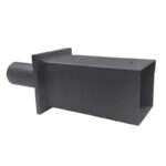Parking lot light Square Tenon Adaptor 5 inch for LED shoebox light